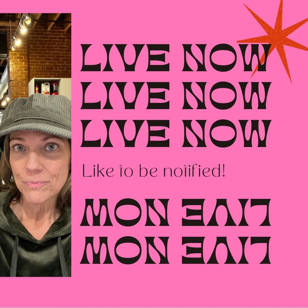 LIKE this post to be notified when I go live!